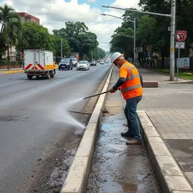 limpeza e corte de mato