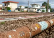 reparo emergencial em adutora