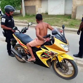 moto roubada