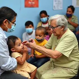 vacinação contra a gripe