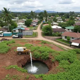 Rompimento de adutora em Rio Claro
