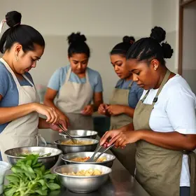 oficina de culinária