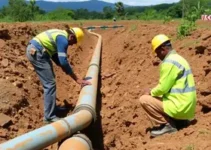 Daae reparo adutora Rio Claro