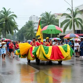 desfile cívico de Rio Claro