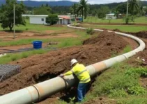 reparo emergencial em adutora