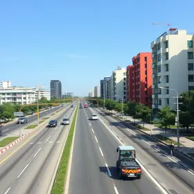 obras de ampliação da Av. M37
