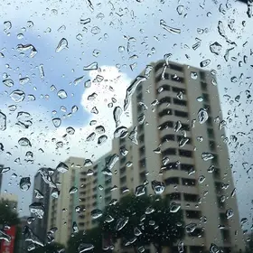 chuva de granizo